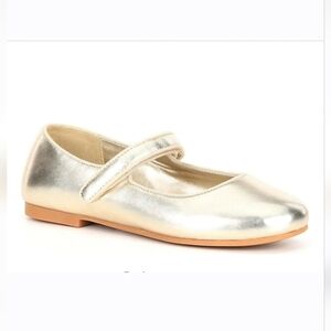 [Copper Key] Girls' Dazzling Gold Mary Janes